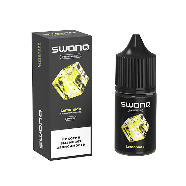 Жидкость SWONQ ICE Salt - Lemonade (Лимонад) 30мл (20 Strong) Жидкость SWONQ ICE Salt - Lemonade (Лимонад) 30мл (20 Strong)
