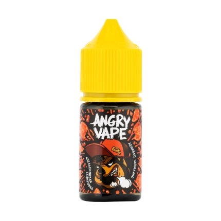 Жидкость Angry Vape Salt 30мл - Ленивец Таймлапс (Апельсиновая газировка) (0mg)