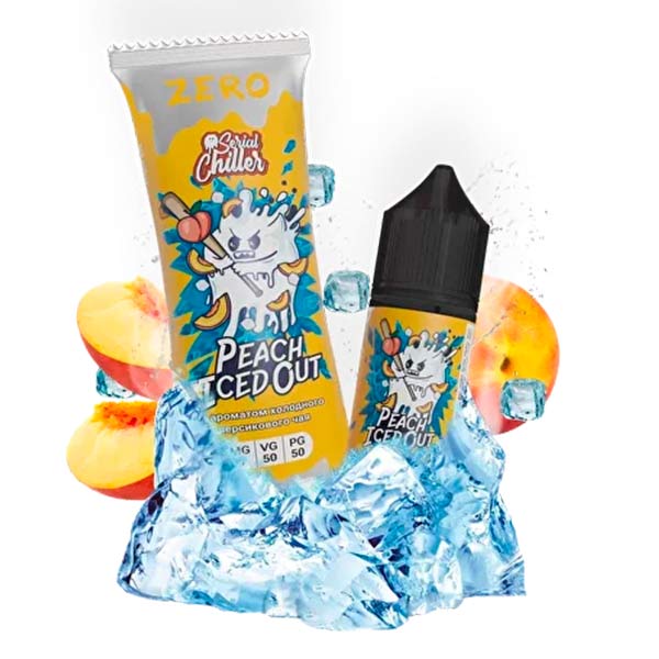 Жидкость Serial Chiller Zero Salt - Peach Iced Out(Холодный Персиковый Чай) 27мл 0мг (М) Жидкость Serial Chiller Zero Salt - Peach Iced Out(Холодный Персиковый Чай) 27мл 0мг (М)