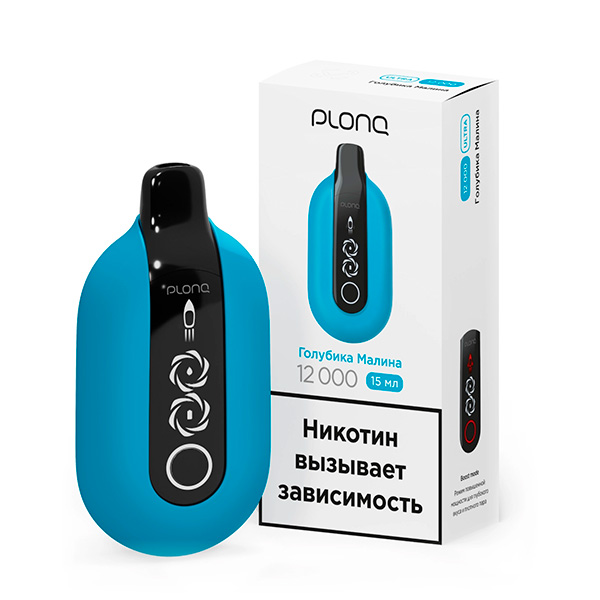 Одноразовая ЭС PLONQ ULTRA 12000 - Голубика малина (М) Одноразовая ЭС PLONQ ULTRA 12000 - Голубика малина (М)