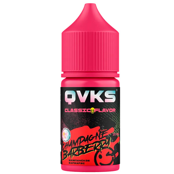 Ароматизатор QVKS CLASSIC 15мл - Шампанское барбарис Ароматизатор QVKS CLASSIC 15мл - Шампанское барбарис