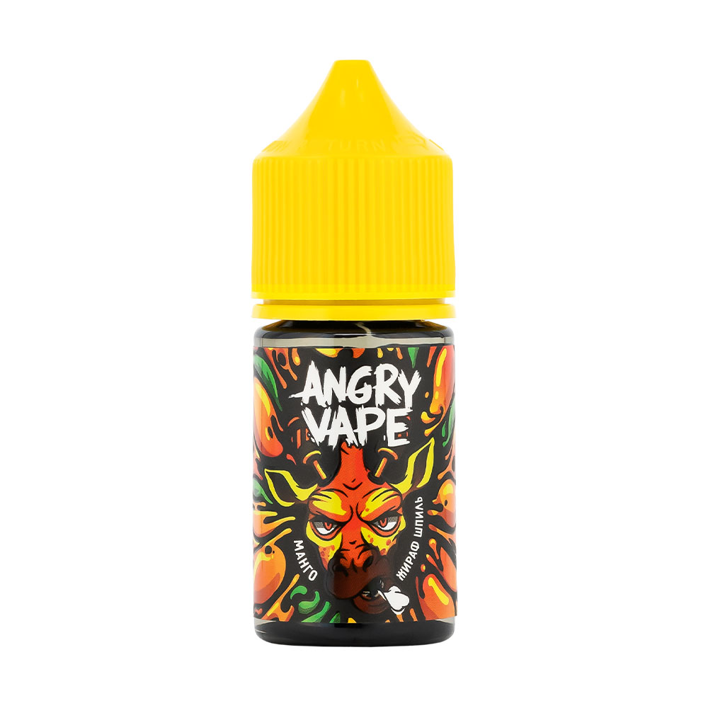Жидкость Angry Vape Salt 30мл - Жираф Шпиль (Манго) (0mg) Жидкость Angry Vape Salt 30мл - Жираф Шпиль (Манго) (0mg)