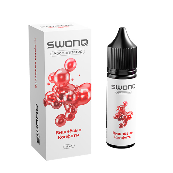 Ароматизатор SWONQ Classic SOUR CLUSTER 15мл - Вишневые Конфеты Ароматизатор SWONQ Classic SOUR CLUSTER 15мл - Вишневые Конфеты