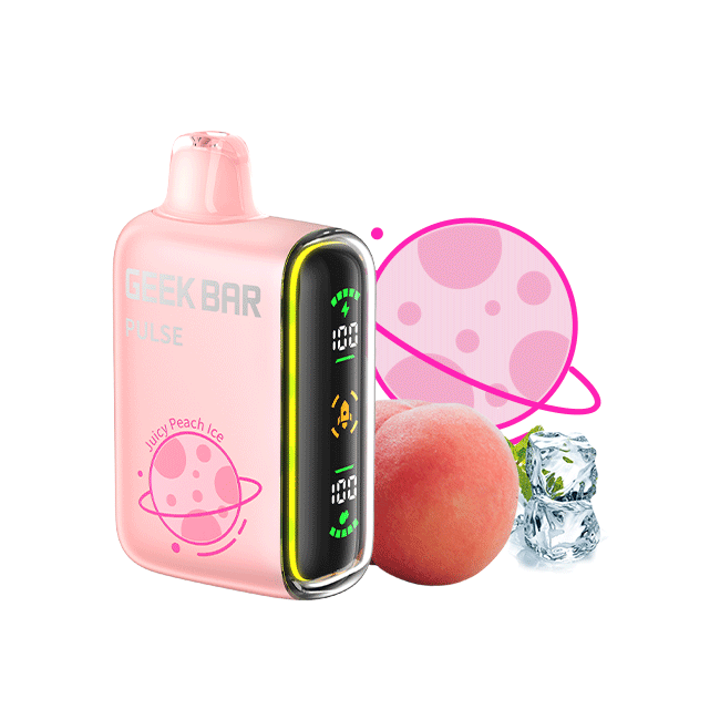 Одноразовая ЭС Geek Bar PULSE 12000 - Peach Ice (Персик со льдом) Одноразовая ЭС Geek Bar PULSE 12000 - Peach Ice (Персик со льдом)