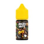 Жидкость Angry Vape Salt 30мл - Енот Щипач (Чизкейк с клубникой и бананом) (0mg)
