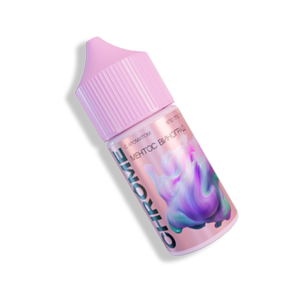 Жидкость Chrome Pink Salt 27мл - Ментос Виноград (20 Strong) Жидкость Chrome Pink Salt 27мл - Ментос Виноград (20 Strong)