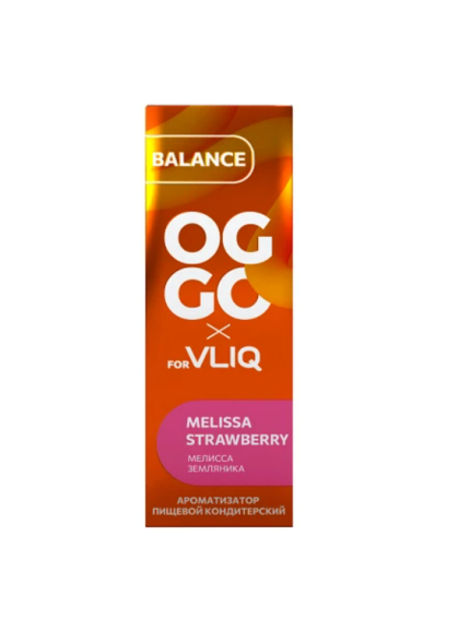 Ароматизатор VLIQ OGGO BALANCE 14мл - Мелисса Земляника