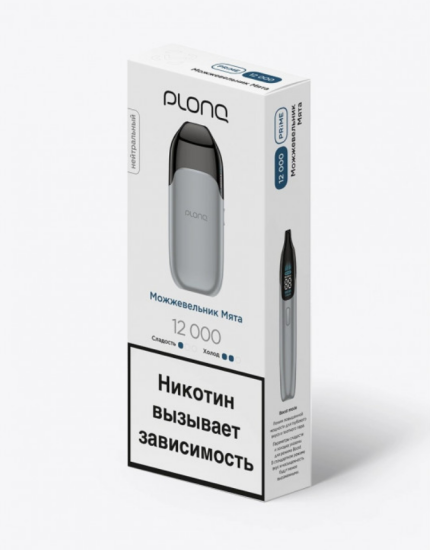 Одноразовая ЭС PLONQ Prime 12000 - Можжевельник Мята (М)