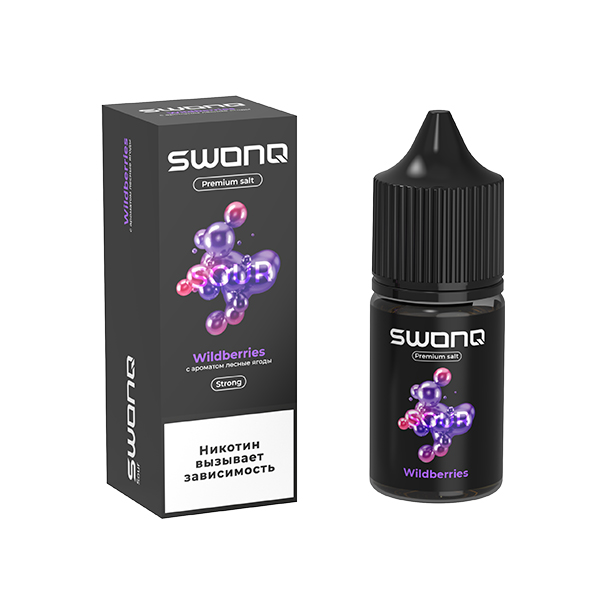 Жидкость SWONQ SOUR Salt - Wildberries (Лесные Ягоды) 30мл (20 Strong) Жидкость SWONQ SOUR Salt - Wildberries (Лесные Ягоды) 30мл (20 Strong)