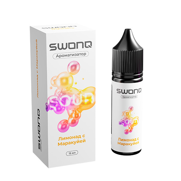 Ароматизатор SWONQ Classic SOUR CLUSTER 15мл - Лимонад с Маракуйей Ароматизатор SWONQ Classic SOUR CLUSTER 15мл - Лимонад с Маракуйей