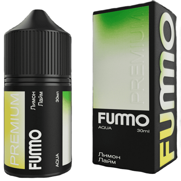 Жидкость FUMMO AQUA - Лимон Лайм 30мл (20mg) Жидкость FUMMO AQUA - Лимон Лайм 30мл (20mg)