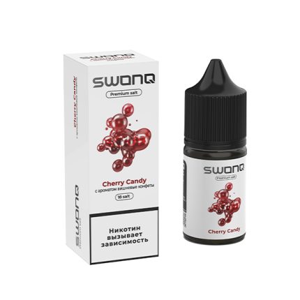 Жидкость SWONQ SOUR Salt - Cherry Candy (Вишневые Конфеты) 30мл (18mg)