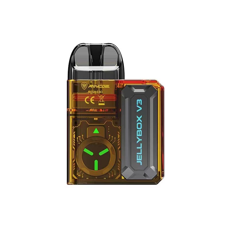 Набор Jellybox V3 Pod Kit 750mAh (Amber Clear) Набор Jellybox V3 Pod Kit 750mAh (Amber Clear)