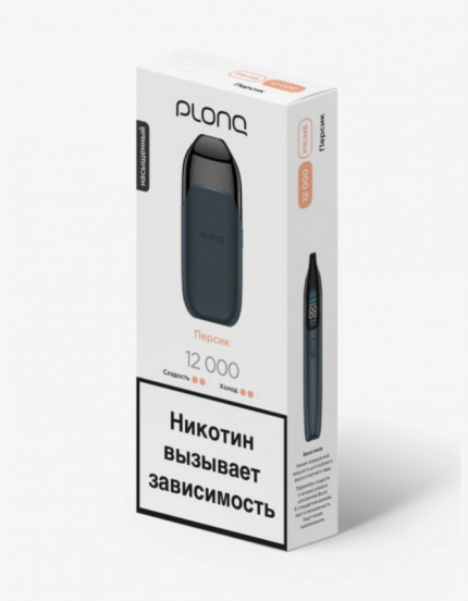 Одноразовая ЭС PLONQ Prime 12000 - Персик (М)