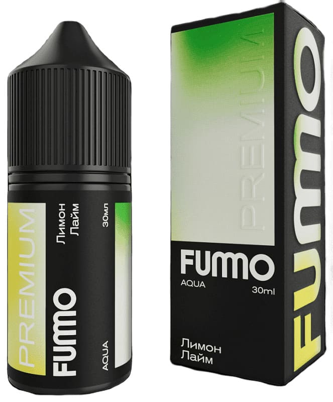 Жидкость FUMMO AQUA - Лимон Лайм 30мл (20 Hard) Жидкость FUMMO AQUA - Лимон Лайм 30мл (20 Hard)
