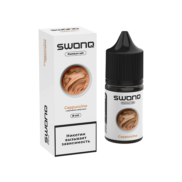 Жидкость SWONQ Classic BREAK Salt - Cappuccino (Капучино) 30мл (18mg) Жидкость SWONQ Classic BREAK Salt - Cappuccino (Капучино) 30мл (18mg)