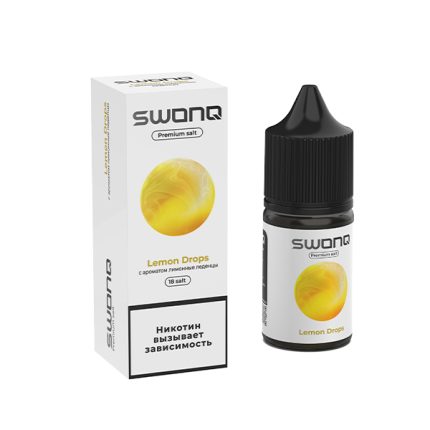 Жидкость SWONQ Salt - Lemon Drops (Лимонные Леденцы) 30мл (18mg)