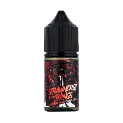Жидкость MONSTERVAPOR Salt 30мл - Strawnergy Things (Клубничный энергетик) (20 Ultra)