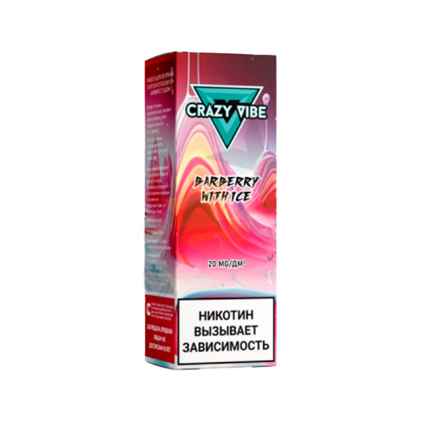 Жидкость Crazy Vibe Salt - Барбарис со льдом 30мл (20mg) Жидкость Crazy Vibe Salt - Барбарис со льдом 30мл (20mg)