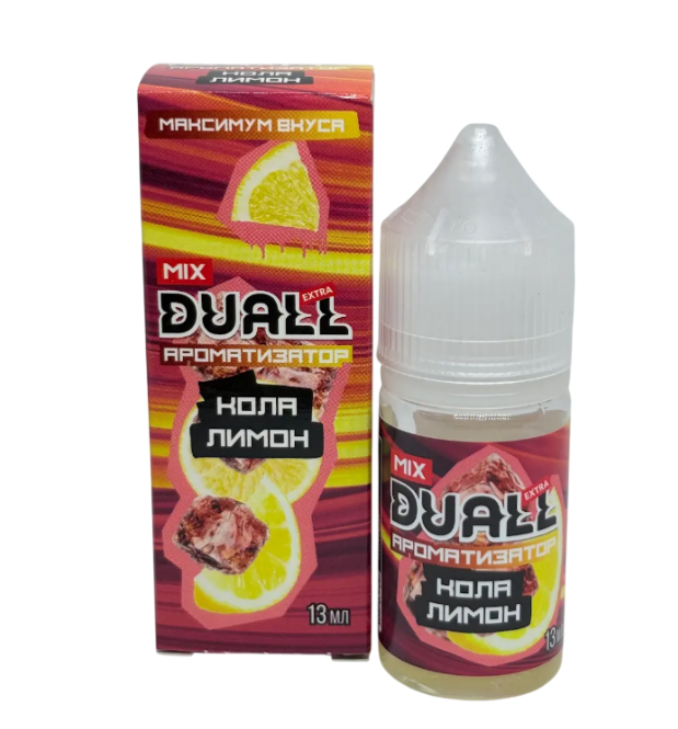 Ароматизатор Duall Mix 13мл - Кола Лимон Ароматизатор Duall Mix 13мл - Кола Лимон